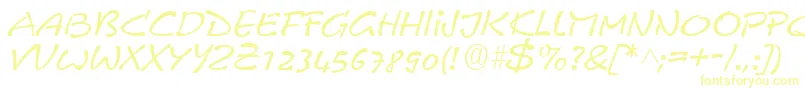 PyxidiumquickRegular Font – Yellow Fonts