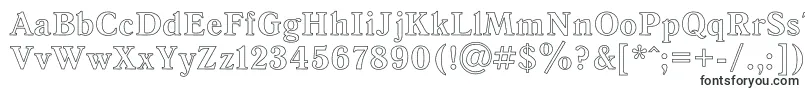 AntiquaHo-fontti – Fontit Microsoft Wordille