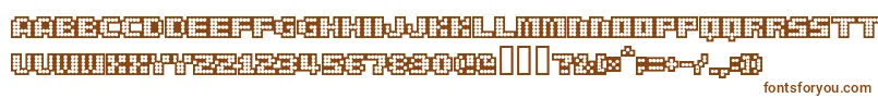 More about DeliaBlack Font DeliaBlack Font – Brown Fonts on White Background