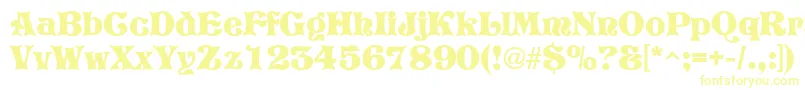 Vostrey Font – Yellow Fonts