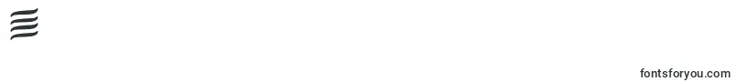 フォントCaravanLhOne – フォント数字6