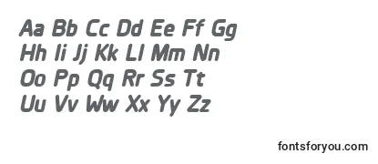 PlanerExtrabolditalic Font