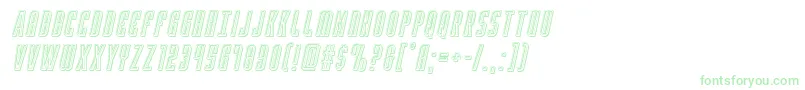 Yfilesengarveital-Schriftart – Grüne Schriften