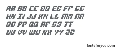 ReplicantCondensedItalic-fontti