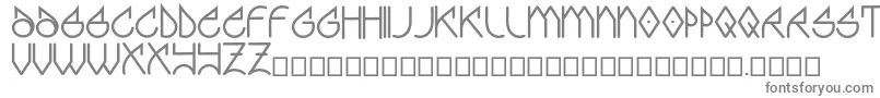 Graff Font – Gray Fonts on White Background