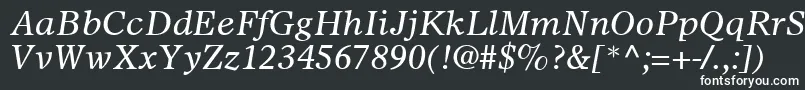 SterlingSsiItalic Font – White Fonts