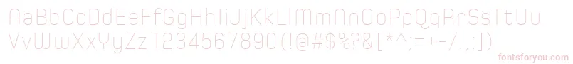 SpoonUltraLight Font – Pink Fonts