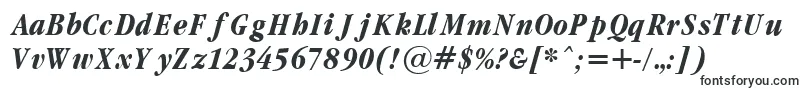 Шрифт Garamondcond Bold Italic – бесплатные шрифты