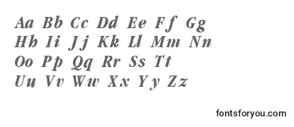 Garamondcond Bold Italic-fontti