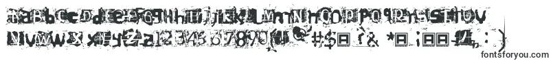 Шрифт Hiroformica – тяжелые шрифты