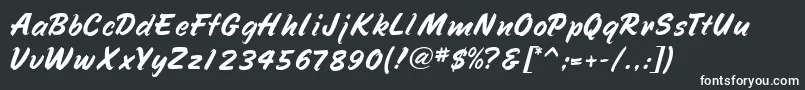 Weitere Informationen zur Speedline-Schriftart Speedline-Schriftart – Weiße Schriften