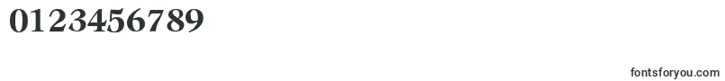 LeamingtonBold Font – Fonts for Numbers and Digits