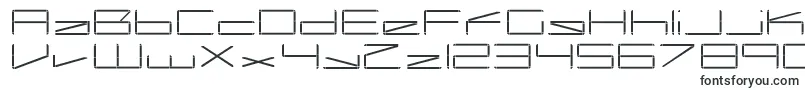 Шрифт CapacitorRegular – космические шрифты