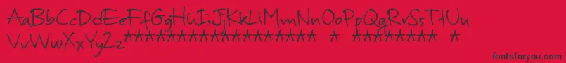 En savoir plus sur la police MurbiaDemo Police MurbiaDemo – polices noires sur fond rouge