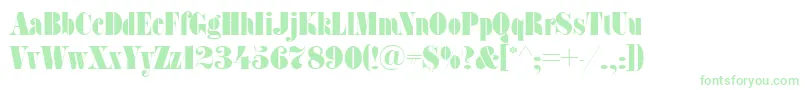 SanasoftFat.Kz Font – Green Fonts