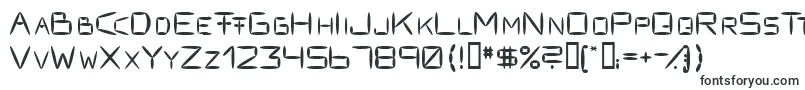 Шрифт Fracksausen – шрифты для CS GO