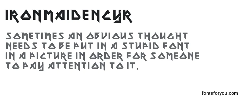 ironmaidencyr, ironmaidencyr font, download the ironmaidencyr font, download the ironmaidencyr font for free