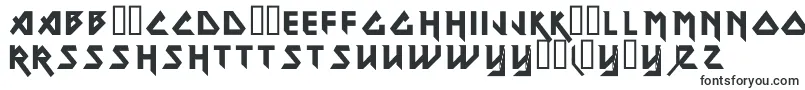 Шрифт IronMaidenCyr – хауса шрифты