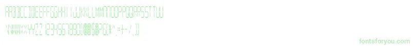 DigitalReadoutCondupright Font – Green Fonts