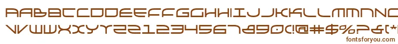 Galgab-Schriftart – Braune Schriften