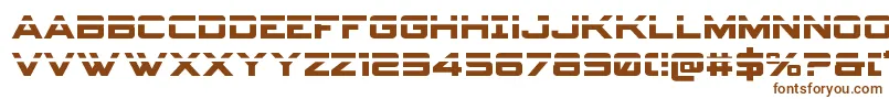 Spyagencyv3laser Font – Brown Fonts on White Background