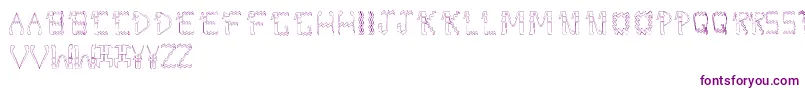 DolbyFianltype-Schriftart – Violette Schriften