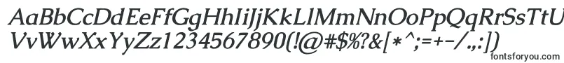 CaudexBolditalic Font – Fonts for VK