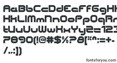  CentreforwardBlack font