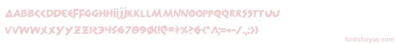 300trojans Font – Pink Fonts on White Background