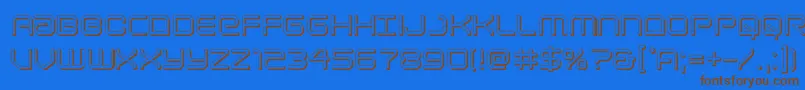 More about Lightbrigade3D Font Lightbrigade3D Font – Brown Fonts on Blue Background
