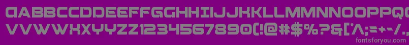 fuente Beamweaponcond – Fuentes Grises Sobre Fondo Morado