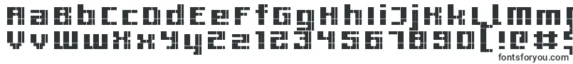 RProfil6Bld-fontti – ääriviivafontit