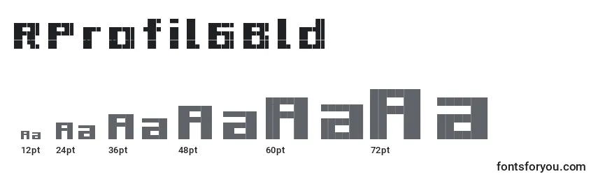 RProfil6Bld Font Sizes