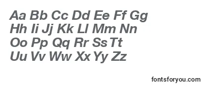 Шрифт HelveticaNeueCe76BoldItalic