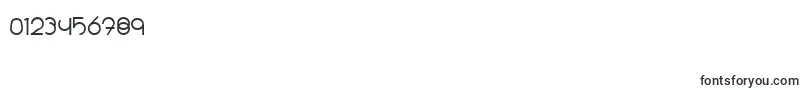 Radii Font – Fonts for Numbers and Digits