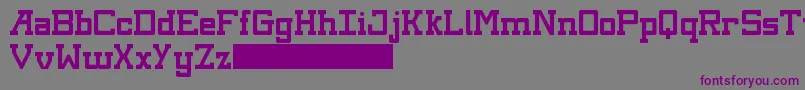 Lisätietoja Kingsbury-fontista Kingsbury-fontti – violetit fontit harmaalla taustalla