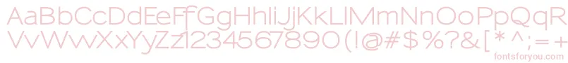 SansumiBold Font – Pink Fonts on White Background