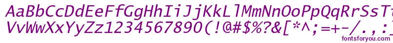 LucidasanstypewriterstdObl Font – Purple Fonts