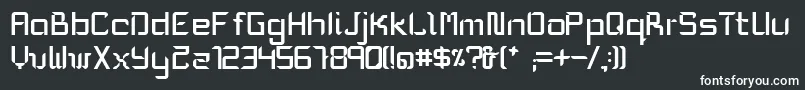 MikaMedium Font – White Fonts