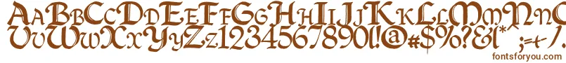 Quillc Font – Brown Fonts