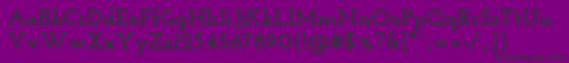 JosefinSlabBold Font – Black Fonts on Purple Background