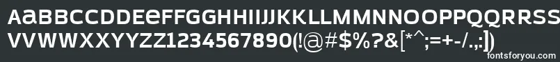 AzoftSansBold Font – White Fonts