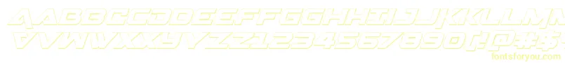 Gemina3Ditalフォントについての詳細 フォントGemina3Dital – 黄色のフォント