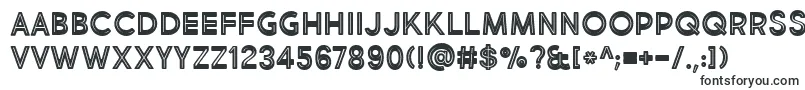 Шрифт MarketFreshInlineBoldAllCaps – шрифты для логотипов
