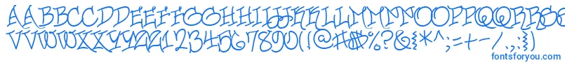 UrbanScrawlButtah Font – Blue Fonts