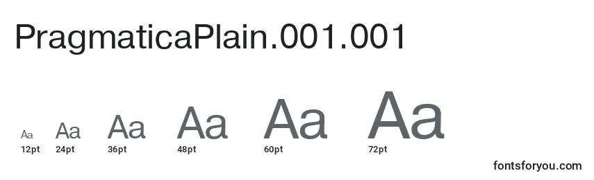Размеры шрифта PragmaticaPlain.001.001