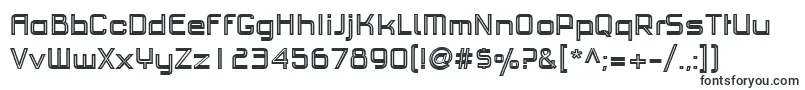 PfhaussquareproBoldoutline Font – Neat Fonts