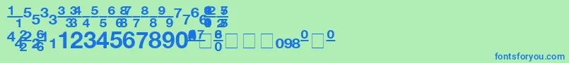 Подробнее о шрифте ContextFractionsSsiFractionsBold Шрифт ContextFractionsSsiFractionsBold – синие шрифты на зелёном фоне