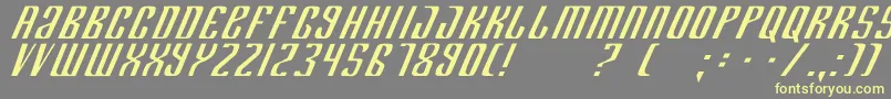 More about Department Font Department Font – Yellow Fonts on Gray Background