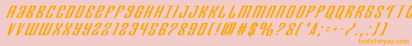 More about Departmenthtitleital Font Departmenthtitleital Font – Orange Fonts on Pink Background